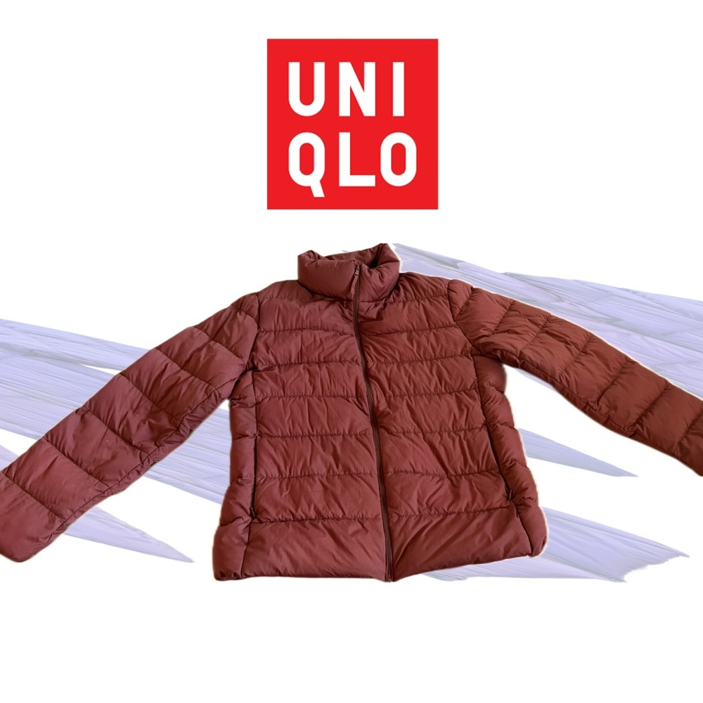 UNIQLO Jacket • Womens Ultra Light Down Packable Puffer Lightweight Gorpcore Zip